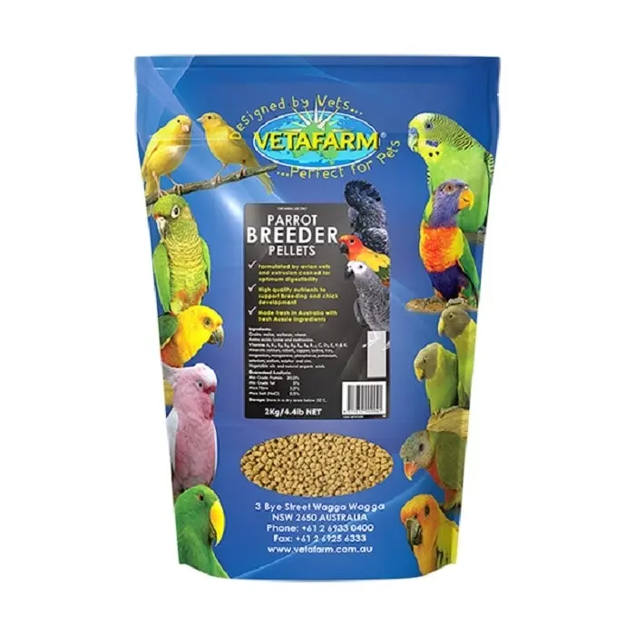 Vetafarm Parrot Breeder Pellets 2kg 3 Vetafarm Parrot Breeder Pellets 2kg