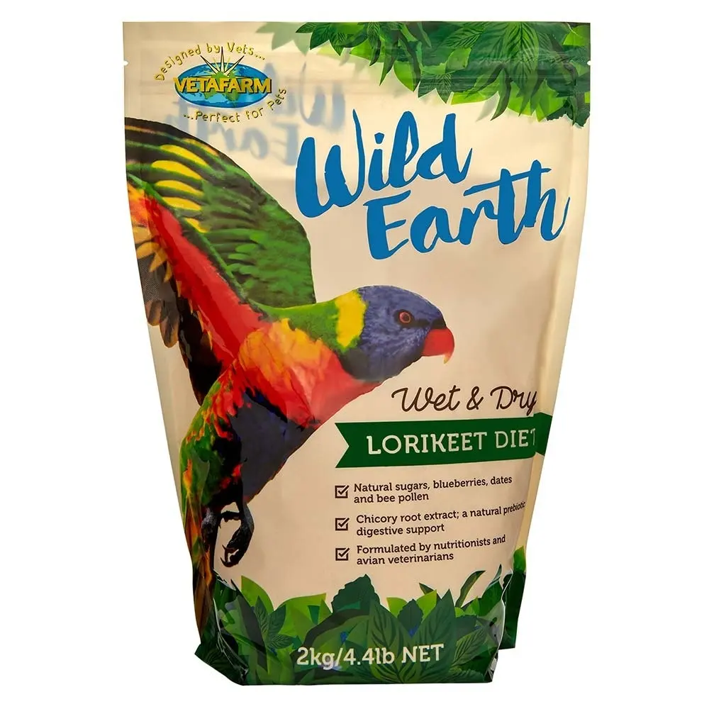 Vetafarm Wild Earth Lorikeet Mix 2kg 3 Vetafarm Wild Earth Lorikeet Mix 2kg