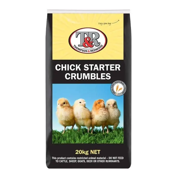 Thompson & Redwood Poultry Chick Starter Crumbles 20kg 3 Thompson & Redwood Poultry Chick Starter Crumbles 20kg