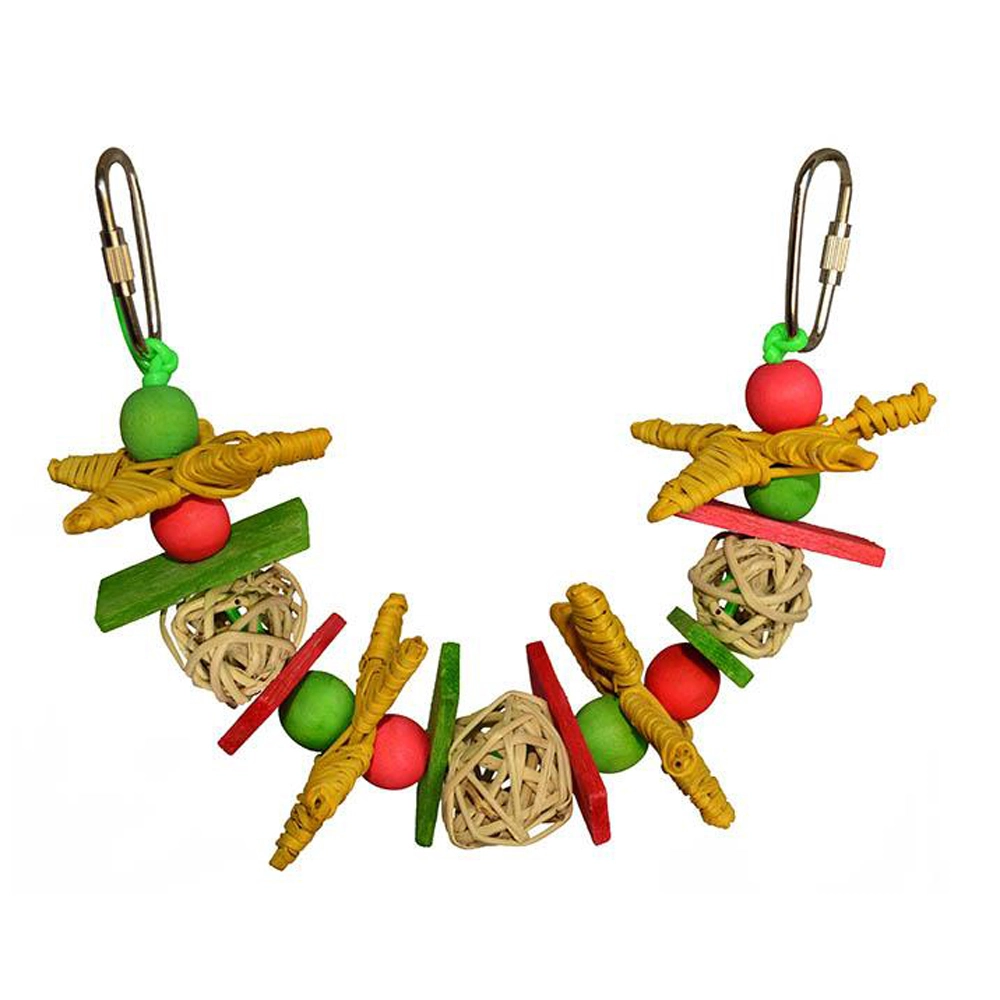 SuperBird Creations SuperBird Christmas Garland Bird Toy Small 28 X 5cm 3 SuperBird Creations SuperBird Christmas Garland Bird Toy Small 28 X 5cm