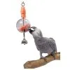 Featherland Paradise Foraging Sphere W/ Bell Bird Toy 25 X 7.5cm 2 Featherland Paradise Foraging Sphere W/ Bell Bird Toy 25 X 7.5cm -Outlet Bird Food Store 96 00611