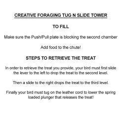 Featherland Paradise Foraging Tug N Slide Bird Toy 27 X 11cm 7 Featherland Paradise Foraging Tug N Slide Bird Toy 27 X 11cm -Outlet Bird Food Store 96 00814 2