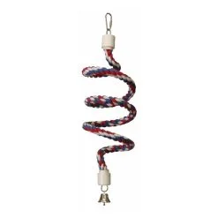 MAMMOTH Birdlife Poly Rope Swing Bungee Bird Toy 1 X 112cm