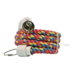 Scream Bird Bungee Rope Sturdy Cotton Bird Toy Multicolour Small -Outlet Bird Food Store 96 SBP03738 3