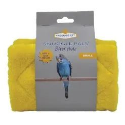 Prestige Pet Products Snuggle Pals Bird Hide Sturdy Plush Cosy Tent Hideaway Yellow Small 14 Prestige Pet Products Snuggle Pals Bird Hide Sturdy Plush Cosy Tent Hideaway Yellow Small -Outlet Bird Food Store 97 PSP04816 4