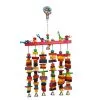 Cheeky Bird Jumbo 6 Stack Wooden Bird Toy W/ Bells 1 Cheeky Bird Jumbo 6 Stack Wooden Bird Toy W/ Bells -Outlet Bird Food Store ACB6SBJ