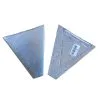 IPetz Galvanised Pair Tabbed Perch Holders W/ Tabs XL -Outlet Bird Food Store B.ELTPH