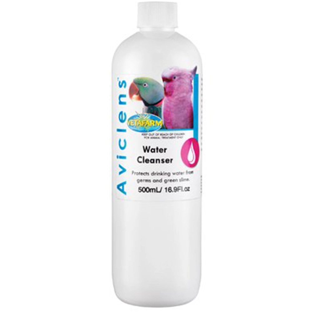 Vetafarm Aviclens Clean Pet Bird Drinking Water Cleanser 500ml 3 Vetafarm Aviclens Clean Pet Bird Drinking Water Cleanser 500ml