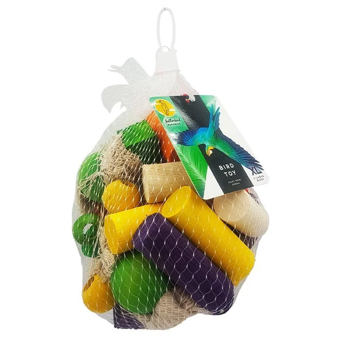 Featherland Paradise Baffle Cage Bird Toy Refill Small 4 Featherland Paradise Baffle Cage Bird Toy Refill Small - Image 2