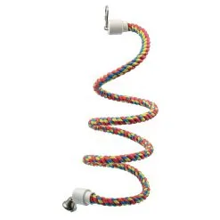 Scream Bird Bungee Rope Sturdy Cotton Bird Toy Multicolour Small -Outlet Bird Food Store PS 2887 2