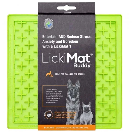 LickiMat Dog Buddy Green 2 LickiMat Dog Buddy Green