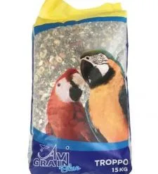 Avigrain Troppo Blue 15kg - Fruit N Nut Medley Mix