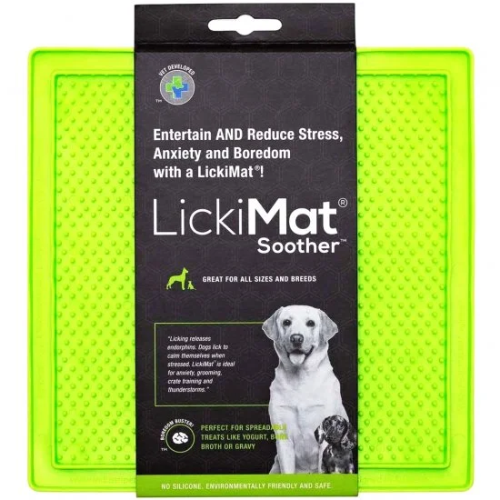 LickiMat Dog Soother Green 3 LickiMat Dog Soother Green