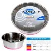 Rogz Bowl Stainless Steel Dog Small Pink 550ml -Outlet Bird Food Store efe39b42ce719420698b3b4550496008.image .550x550
